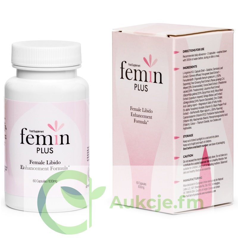 Femin Plus - tabletki na libido u kobiet - Aukcje