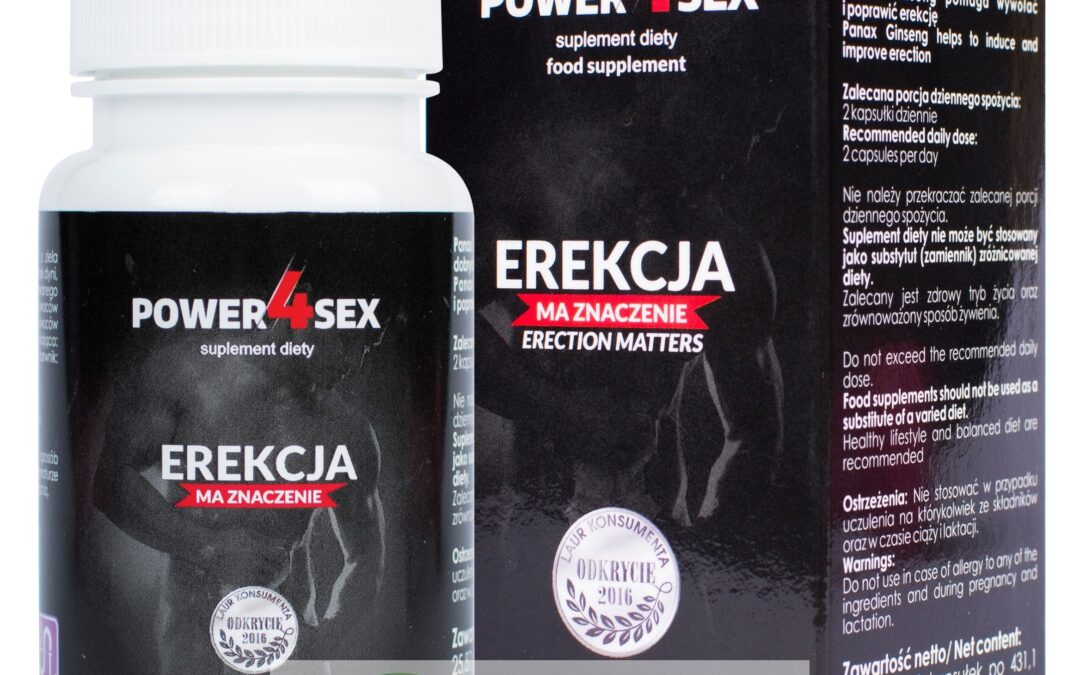 Power4sex – tabletki na erekcję